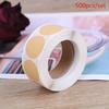 500Pcs/Set Kraft Paper Sticker Labes  Scrapbooking For Package Stationery