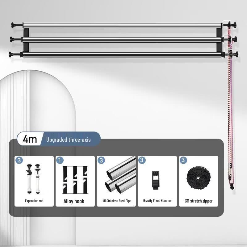 Miaotu Manual 3-Axis Studio Background Roller System