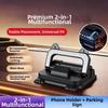 2 In 1 Car Phone Holder 360° Rotation Car Temporary Stop Sign  Car Interior Accessory