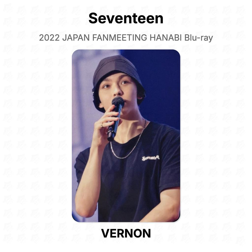 Seventeen 2022 JAPAN FANMEETING HANABI Blu-ray Official Photocard