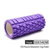 Hollow 45cm Foam Roller Yoga Massage Stick for Muscle Relaxation