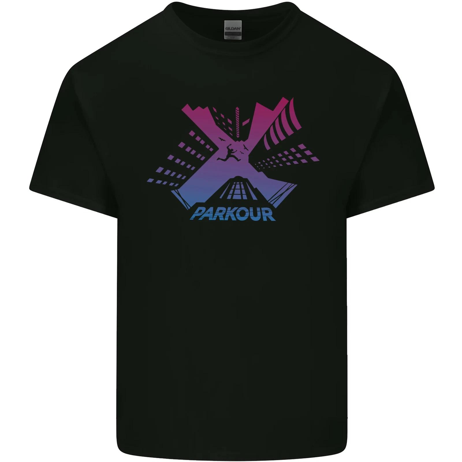 

Parkour Buildings Kids T-Shirt Childrens S