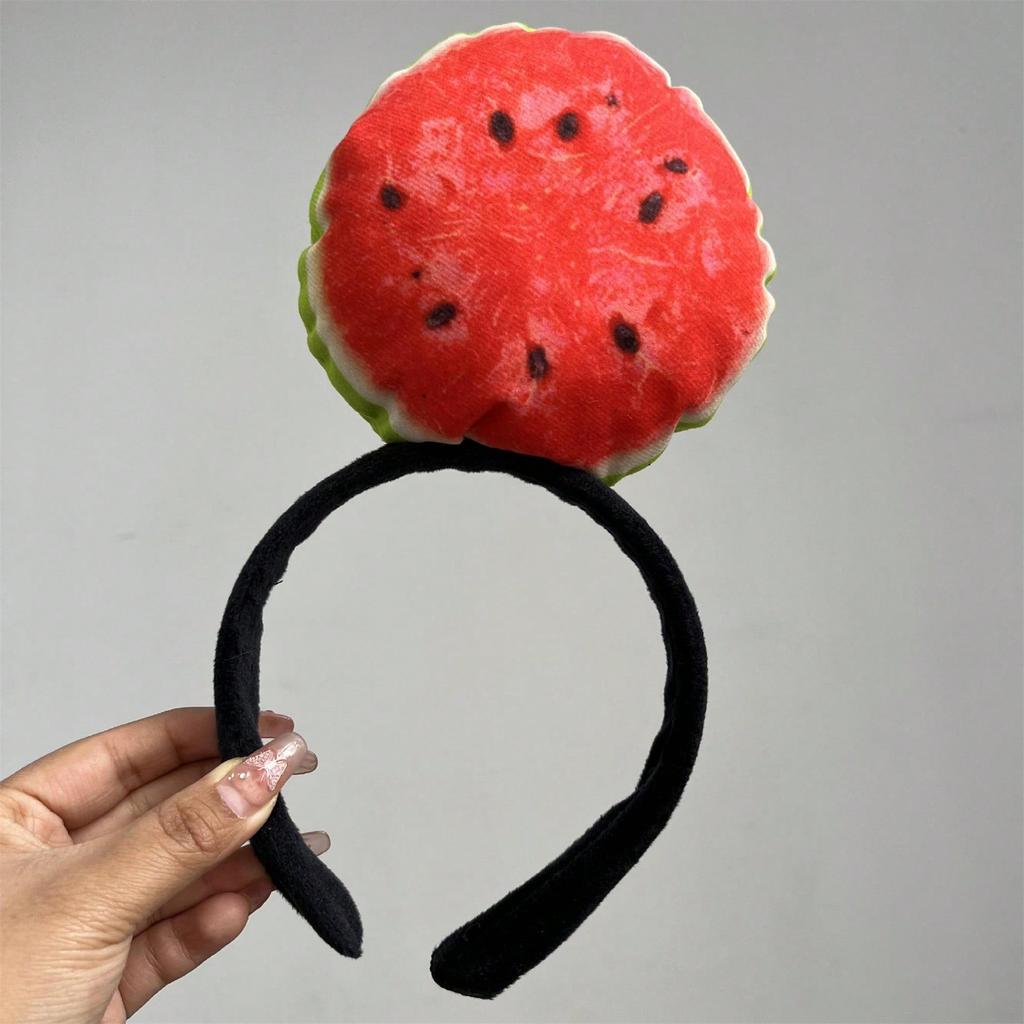 1pc Funny Simulation Fruit Headband, Fruit Shop Party Headwear, Festival Celebration Hair Accessory