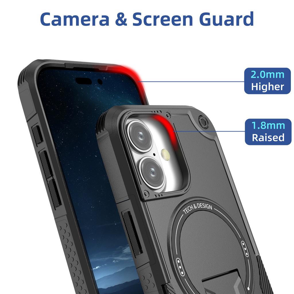 Protection Mobile Phone Case for Iphone 17 Pro Max 16 15 17 Air 13 12 14 Plus Iphone16 Iphone17 Dual Layer Strong Cover
