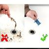 1pcs  Shower Drain Hair Catcher Hair Cleaning Collector Bathroom Accessories Flexible Sewer Filter  Sink Drain Protector