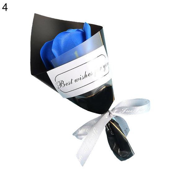 1 Blumenstrauß Mini handgemachte künstliche Seifenblume Geschenk Party Requisiten Home Ornament