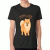 Pom Life Unisex Cotton T Shirt, Premium Cotton HighQuality Print, Durable, Cute Pomeranian Graphic, Casual Fashion, Dog Lover Tee, Comfortable And Sty