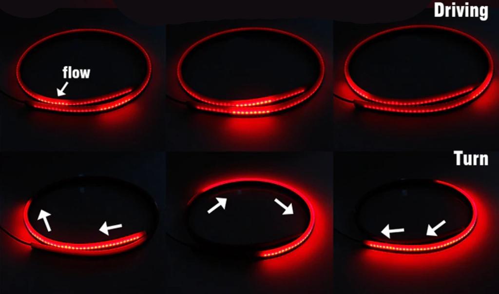 Brake, Fog, Position LED External, Red, 12V, Off-Road