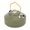1L Utomhus Vattenkokare Värmebeständig Rostfri Tekanna Bärbar Camping Vattenkokare med