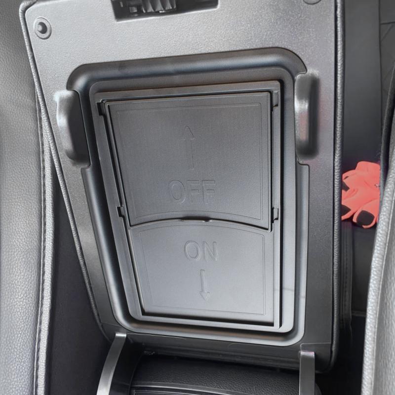 Für Honda CRV 2024 2025 2 Stück Mittelkonsolen-Organizer Armlehnen-Aufbewahrung Versteckte Box Mittelkonsolen-Schale Auto ABS Zubehör