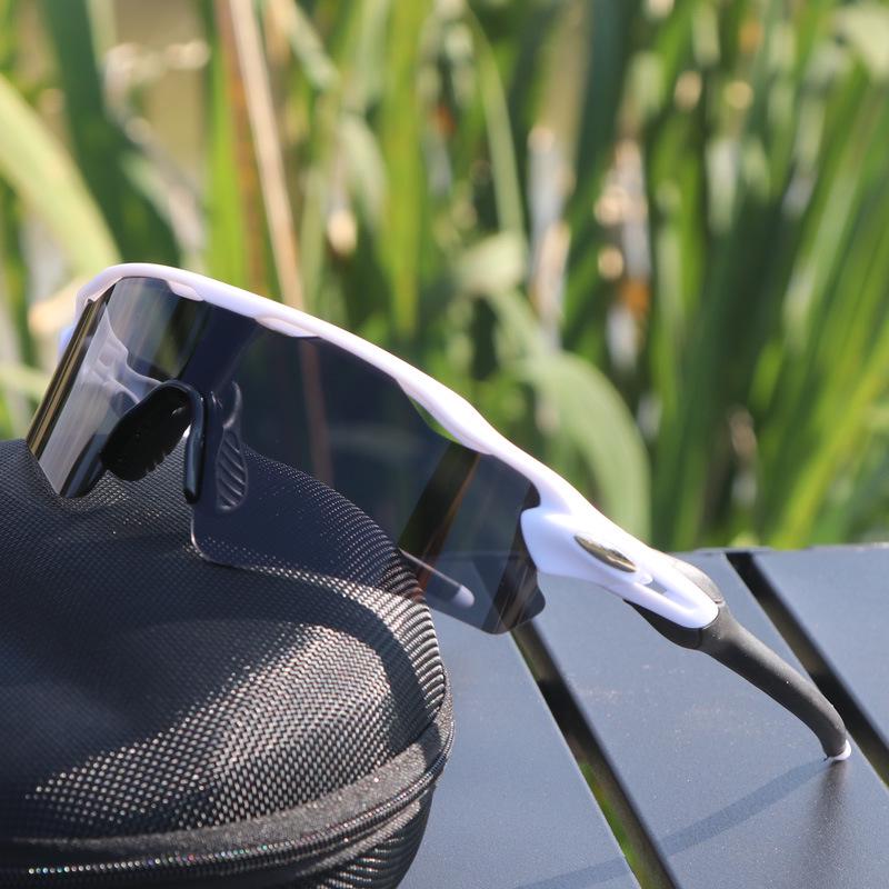 Cross-Border E-commerce TR90 Colorful Cycling Sunglasses for Outdoor Sports, Prescription-Compatible.