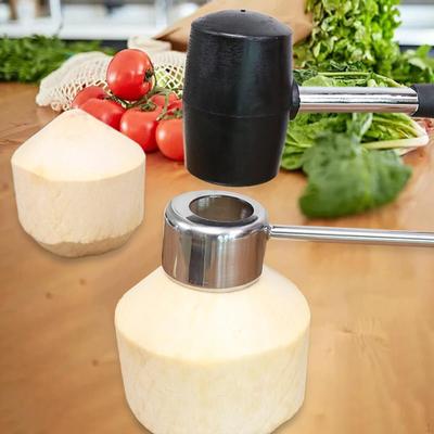 Kokosöppnare Verktygsset Stansning Bärbar Köttöppning