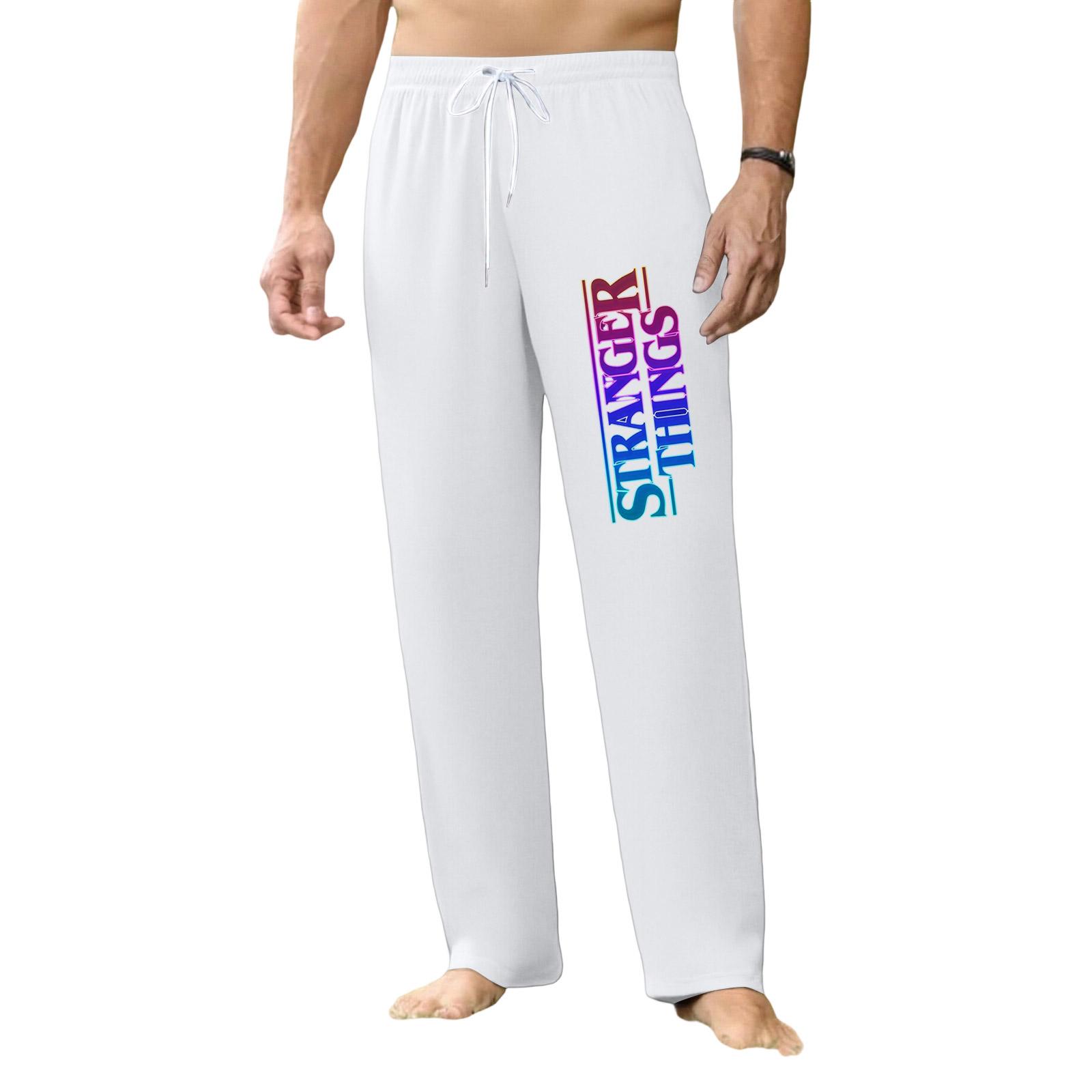 

Men s Sports Casual Jogging Trousers Lightweight Hiking Pants Outdoor Pant S білий