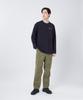 Trad Label Pocket Heavy for Men and Size BLACK [Snow Peak] L/S T-Shirt SPTL-TS-26SU907 Long-sleeved T-shirt Women, M,