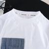 2026 Stylish Boys' Summer Color Block Casual Two-Piece Set