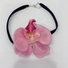 Phalaenopsis Blossom Necklace Simulation Flower Neckchain Women Girls Collarbone Chain Eye Catching Choker Accessory