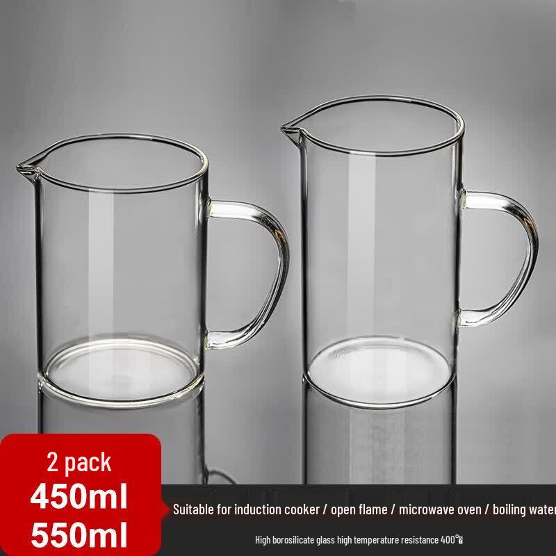 ZISIZ Glass Measuring Cup with Scale