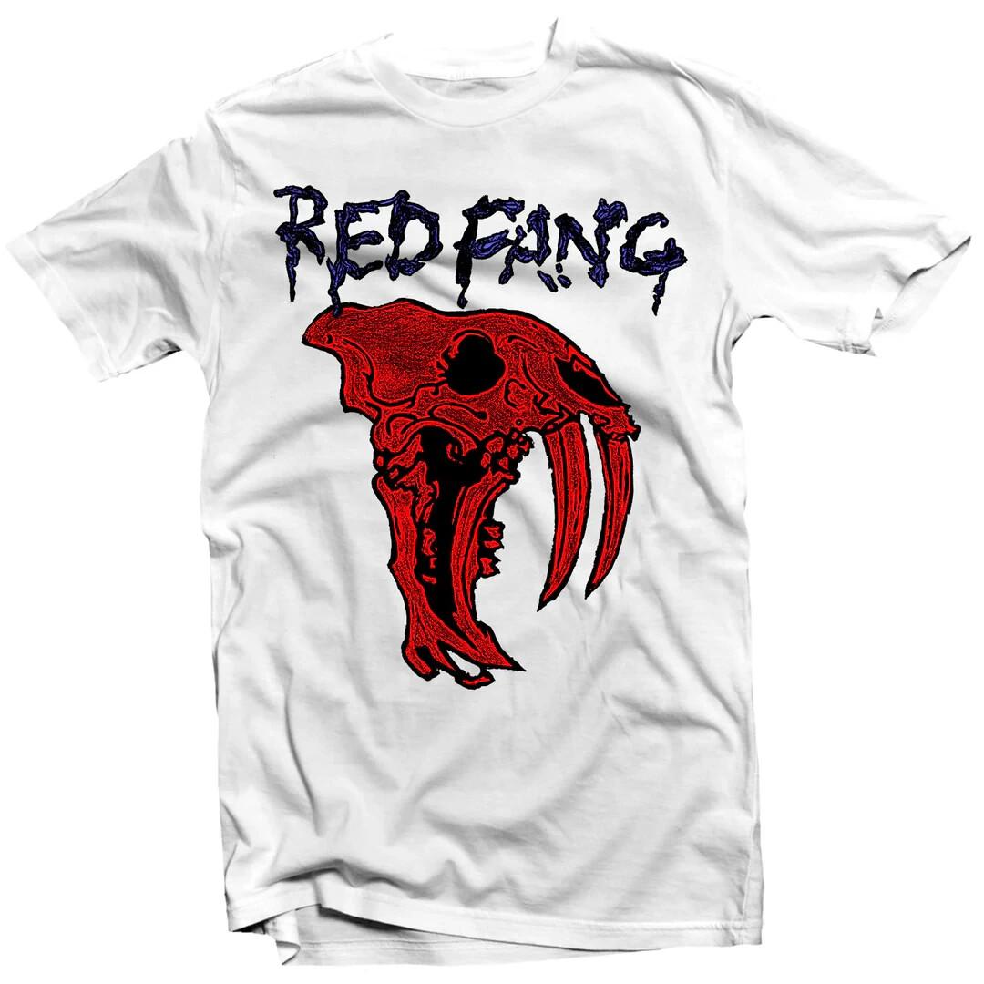 RED FANG Deep Cuts White T-Shirt NEW! Relapse Records TS4832 XL