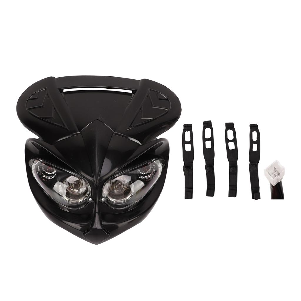 Motorcycle Fairing Head Lamp 12V Dual Headlight High Low Beam Replacement for F?Eagle Apollo CRF