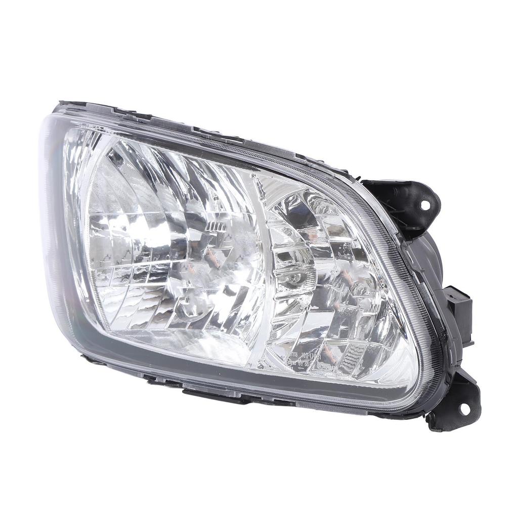 Conjunto de Faro Resistente a la Intemperie Material ABS PC Lente Transparente Reemplazo de Faro para Hino 500 Mega Ranger Derecho