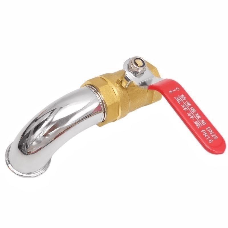 1-Zoll Kupfer-Kugelhahn für Nudelkocher, Dampfbrötchen-Dämpfer und Suppeneimer