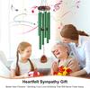 LiHang Outdoor Memorial Wind Chimes Garden Personalized Aluminum Tube Decorative Modern Supplies Weather Resistant