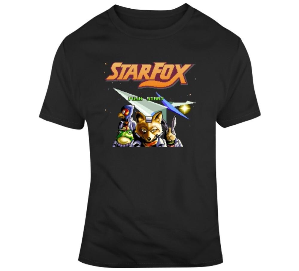 

Retro SNes Star Fox Video Game Fan T Shirt M