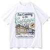 Heated Rivalry I'm Coming To The Cottage T-shirt Man Woman Harajuku Short Sleeve O-neck Casual Shirt