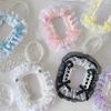 Kawaii DIY Card Holder Lolita with Ribbon Lace Photocard Case with Strap Anime Photo Protector Case Card