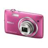 Nikon Digital Camera COOLPIX S3500, 7x Optical Zoom, 20.05 Megapixels, Strawberry Pink, S3500PK