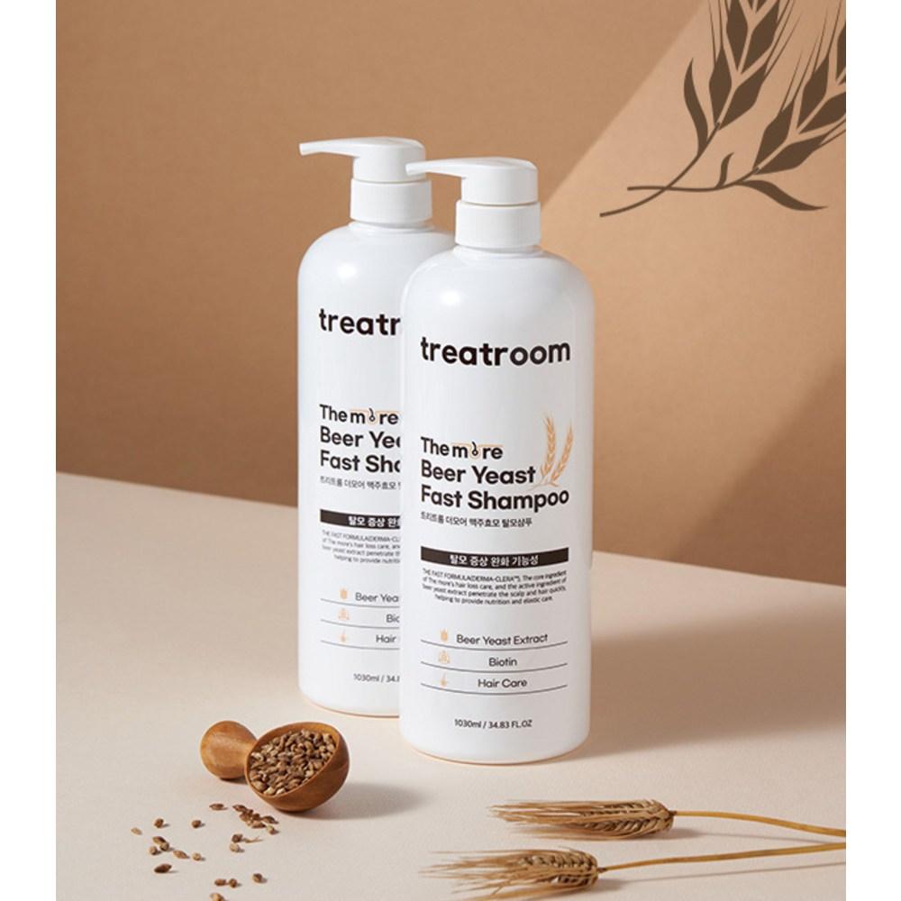 Treatroom The More Brewer's Yeast Hair Loss Shampoo Woody Scent, 1.03L, 1 unit