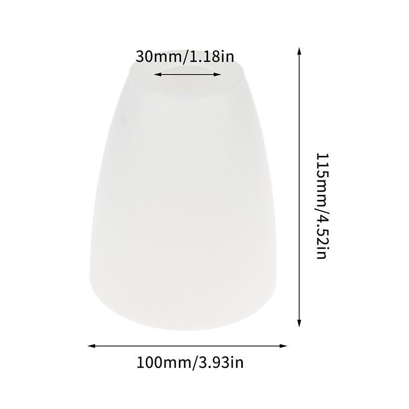 Eco-Friendly Odorless Acrylic Lampshade Replacement 1Pc 30mm 42mm Fitter Light Cover for Kids Room Lamps