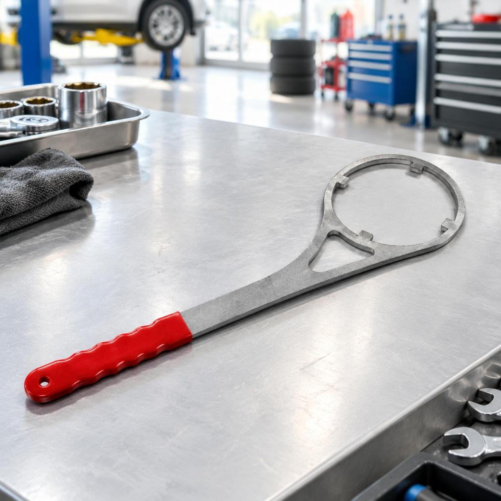 HeavyMetal Strap Wrench NonNonSlip GripHead Ergonomic Hand Tool for Auto Mechanics,
