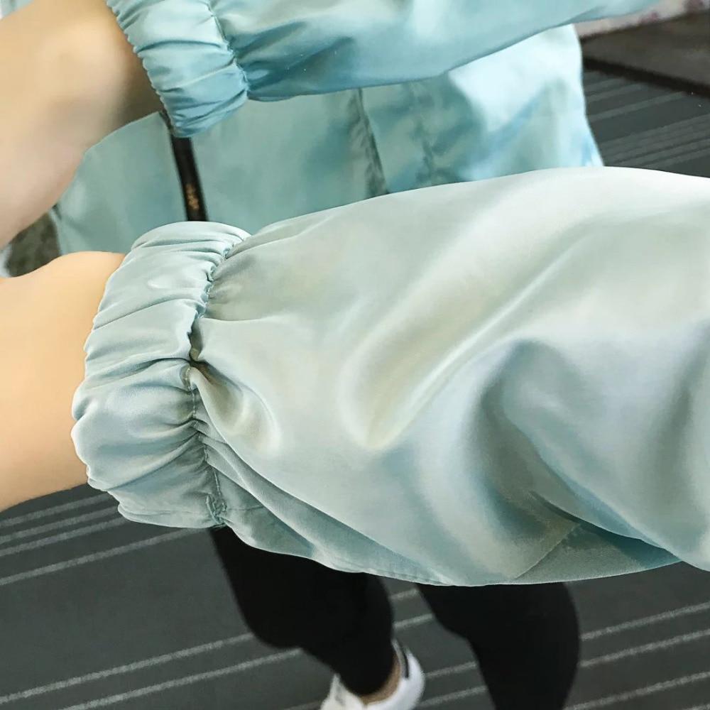 FEKEHA Herbst Damen Bomber Basic Hoodies Student Zwei Seiten Tragbar Mantel