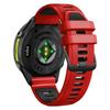 22mm silikonový řemínek pro Garmin Forerunner 970 965 955 Solar 945 935 745 Dvoubarevný sportovní řemínek náramek doplňky