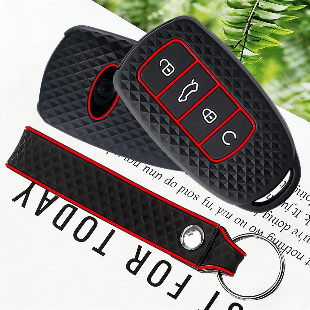 Silicone Car Smart Remote Key Case Cover Protection Shell Bag For Chery Jaecoo J6 J7 J8 Phev 2026 2026 2026 Keychain Accessories