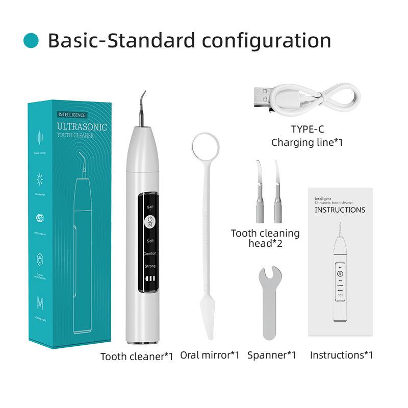 Visual Dental Scrubber Household Dental Scrubber Electric Dental Beauty Instrument Ultrasonic Dental Scrubber Removal Calculus Dental Floss