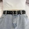 Womens Square Versatile Buckle Belt Perfect For Student Fashion And Wear Casual