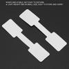 200 Stück Blanko Papier Preisetiketten Karte Ring Halskette Armband Schmuck Quadratische Anhänger DIY Handarbeiten