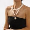 Simulation Pearl Necklace Vintage Party Wedding Retro Jewelry Accessory