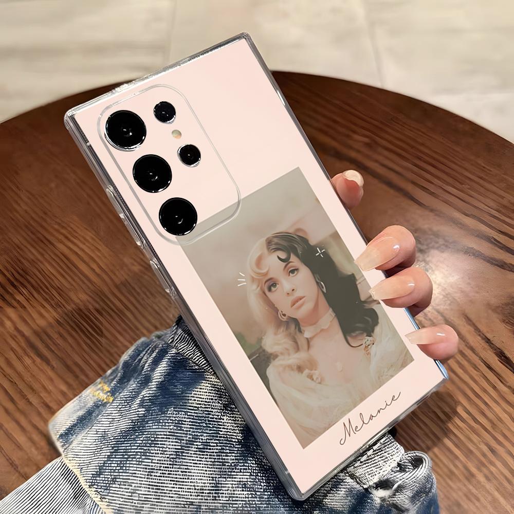 

Melanie Martinez Phone Case For Samsung S26 S25 S24 Ultra S23 Fe S22 S20 S21 Plus Plus 5G Fe Transparent Cover Galaxy S23-1