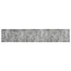 VidaXL Washable Kitchen Rug Concrete Print 60x300 Cm Velvet 136572