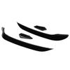 High Quality Car Front Bumper Side Canards Lip Spoiler Splitter Trim  For Volkswagen For VW Golf MK7.5 GTI 2017-