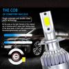 2pcs H7 C6  Car Headlight Bulbs 6000K COB LED Bulbs Car Lights 12V For Car Fog Light Universal Auto Headlamps