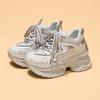 New shoes women's spring and summer new heightened platform casual versatile trend sports shoes muffin shoes women