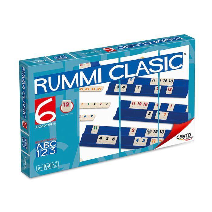 Společenská hra - Cayro - Klasické Rummy - 6 hráčů - Kognitivní rozvoj
