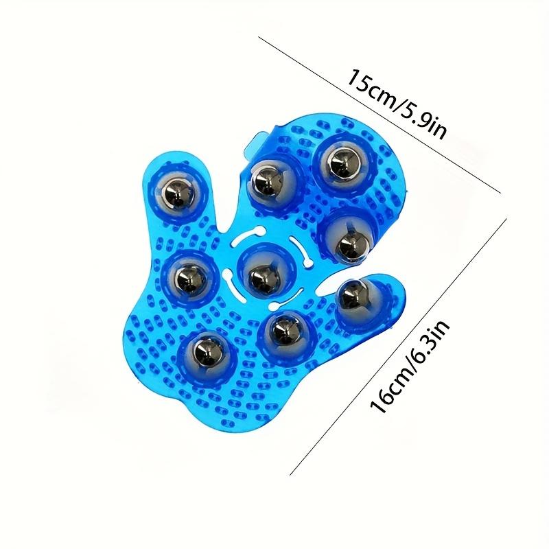 Ein Massagehandschuh mit Rollkugeln: zur Massage von Nacken, Rücken, Schultern, Hüften, Gesicht und mehr!