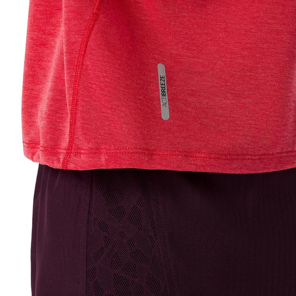 Running Wear NAGINO RUN SS TOP 2012D543 600 L [ASICS] Women's (SPEED RED)