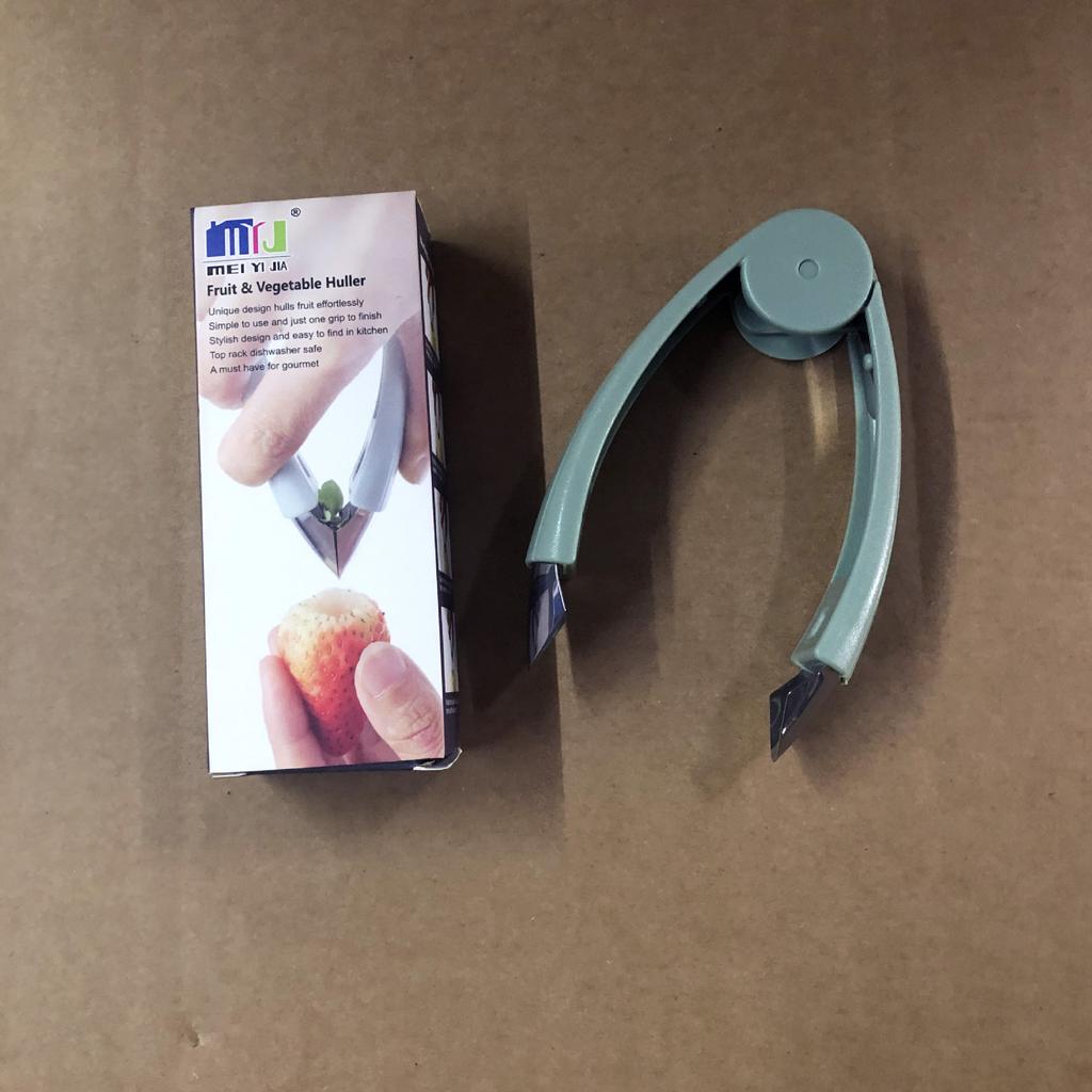 Stainless Steel Strawberry Pineapple Eye Peeler Strawberry Leaf Remover Pineapple Seed Cutter Fruit Shelling Kitchen Tweezers