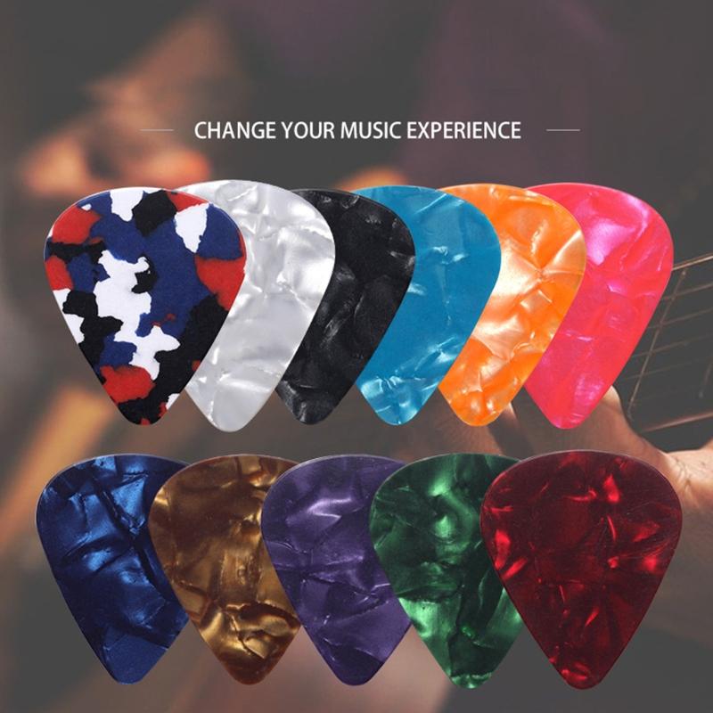 4 Hole Universal Guitar Picks Resin Mold Guitar Plectrums Silicone Mould DIY Reusable Picks UV Epoxy Casting Mold